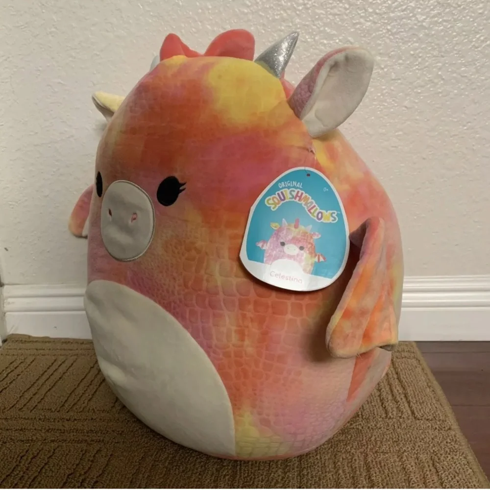NEW Squishmallows 16" Celestina the Dragon_2